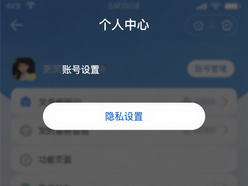 进入设置页面：在个人中心或设置选项中，找到与账号管