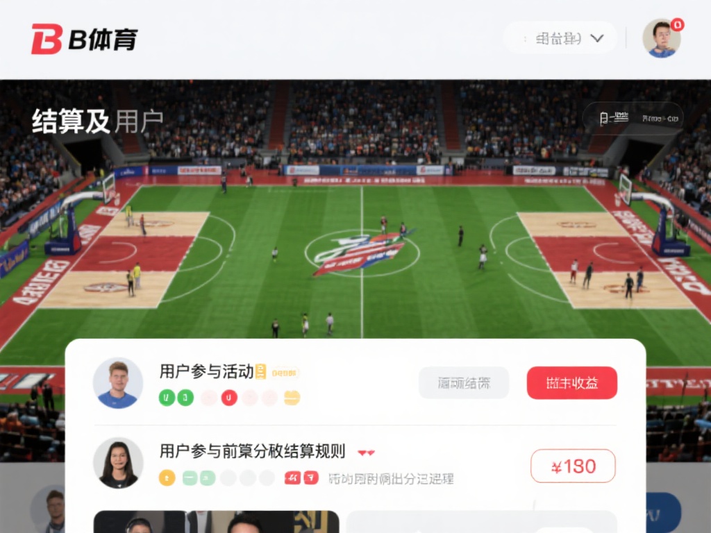 在b体育平台上，结算指的是用户参与活动后，系统根据